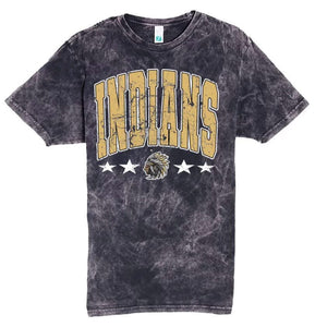Indians Acid Wash Graphic Tee *PRE-ORDER*