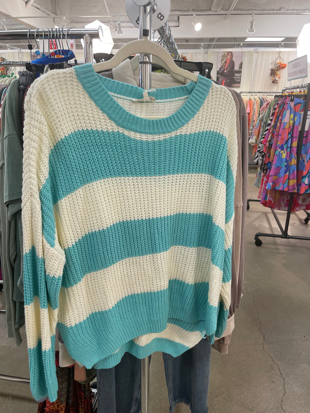 *Deals & Steals* Striped Sweater
