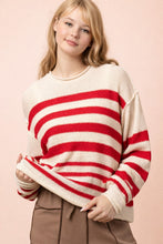 Load image into Gallery viewer, In Line With You Striped Sweater-Multiple Colors Available