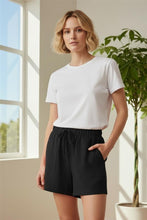 Load image into Gallery viewer, Comfort First Black Shorts