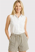 Load image into Gallery viewer, Pull It Together Black Striped Shorts