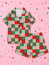 Load image into Gallery viewer, Christmas Pajamas Shorts and Pants Sets *PRE-ORDER*-Kids and Adults
