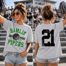 Load image into Gallery viewer, Custom Football Graphic Tee WITH NUMBER *Pre-Order*
