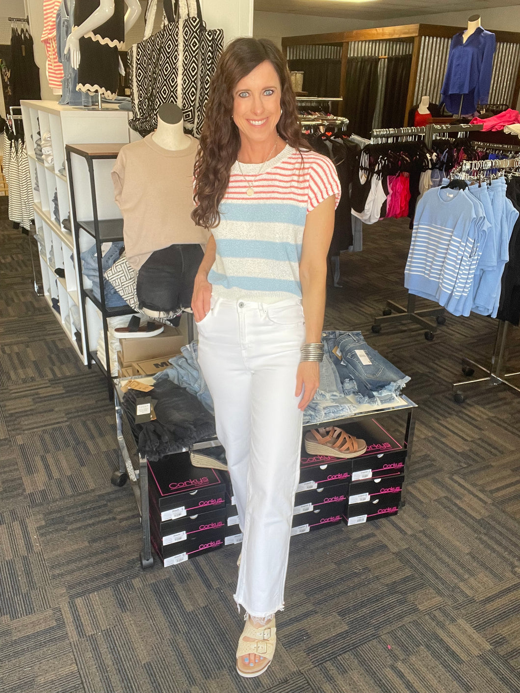 As Fate Would Have It Wide Leg Jeans