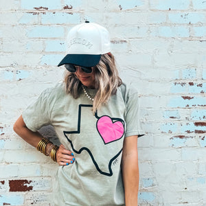Texas Heart Graphic Tee