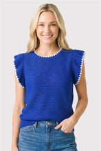 Load image into Gallery viewer, Heading Your Way Ruffled Sleeve Top