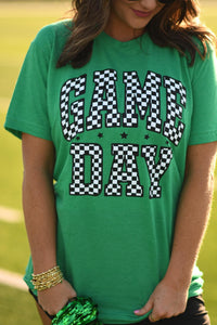 Game Day Checkered-Multiple Colors Available