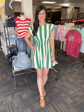 Load image into Gallery viewer, Not Going Anywhere Striped Dress