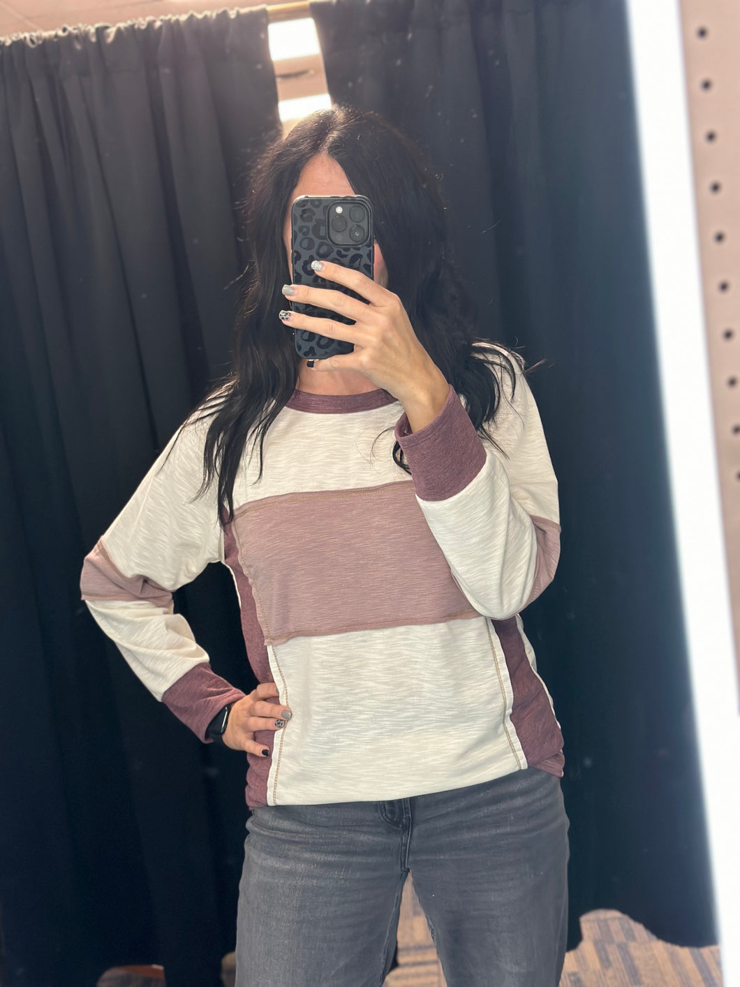 The Right Combination Long Sleeve Top