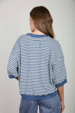 Load image into Gallery viewer, Sutton Dropped Shoulder Striped Top
