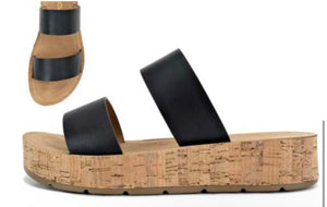 Whisper Black Sandals