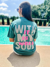 Load image into Gallery viewer, It Is Well With My Soul Puff Graphic Tee