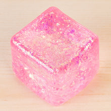 Load image into Gallery viewer, Glitter Cube Squishy