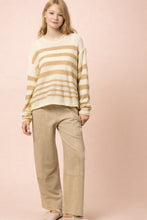 Load image into Gallery viewer, In Line With You Striped Sweater-Multiple Colors Available