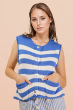 Load image into Gallery viewer, Feelin’ It Striped Top-Multiple Colors Available