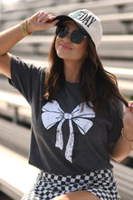 Load image into Gallery viewer, Game Day Bow Tee-Multiple Colors Available