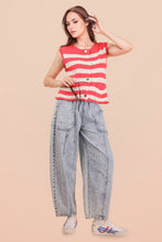 Load image into Gallery viewer, Feelin’ It Striped Top-Multiple Colors Available
