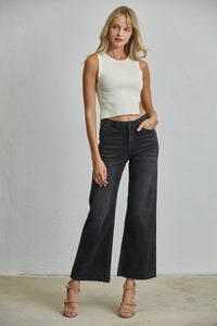 The Start Of Something Great Black Wide Leg Jeans