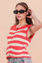 Load image into Gallery viewer, Feelin’ It Striped Top-Multiple Colors Available