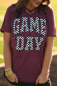 Game Day Checkered-Multiple Colors Available