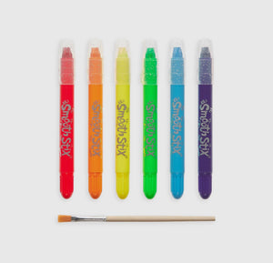 Smooth Stix Watercolor Gel Crayons-Set of 6