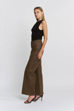 Load image into Gallery viewer, Wild About You Leopard Wide Leg Jeans