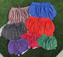 Load image into Gallery viewer, Polka Dot Butterfly Shorts *Pre-Order*