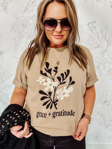 Grace + Gratitude Graphic Tee