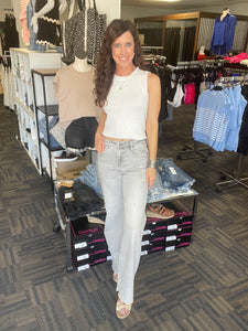 Come And Go Wide Leg Jeans