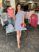 Load image into Gallery viewer, Get Up and Go Striped Dress