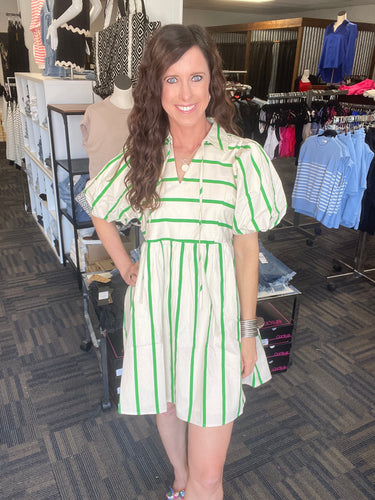 Naturally You Striped Dress
