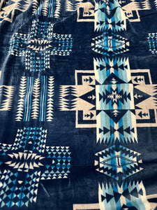 Full Size(60”x80”) Aztec Fleece Blanket-Multiple Colors Available