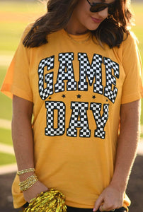 Game Day Checkered-Multiple Colors Available