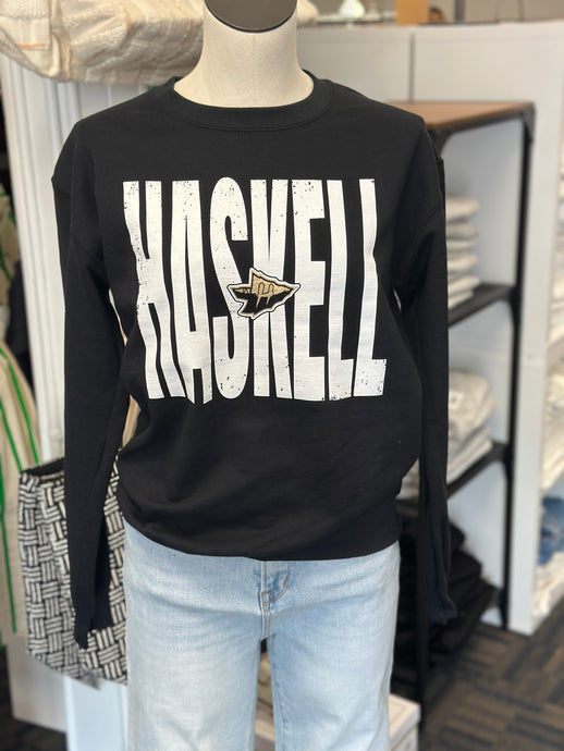 Haskell School Spirit Sweatshirt-Front & Back Design *Pre-Order*