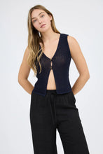 Load image into Gallery viewer, Prep Talk Knit Vest-2 Colors Available