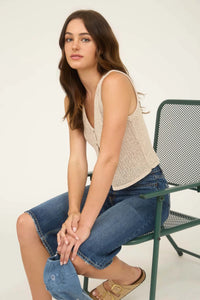 Prep Talk Knit Vest-2 Colors Available