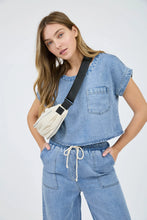 Load image into Gallery viewer, Share The Love Chambray Top-Matching Pants Available