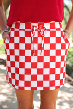 Load image into Gallery viewer, Let’s Go Checkered Skort-Multiple Colors Available