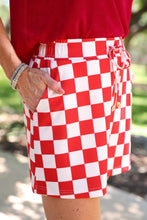 Load image into Gallery viewer, Let’s Go Checkered Skort-Multiple Colors Available
