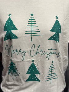*Deals & Steals* Merry Christmas Trees Graphic Tee