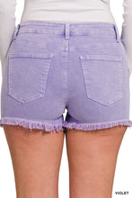 Load image into Gallery viewer, Still Got It Washed Frayed Shorts-Multiple Colors Available