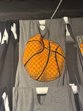Load image into Gallery viewer, Puff Oversized Football/Basketball Graphic Tee