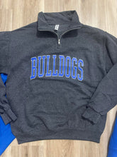 Load image into Gallery viewer, Bulldogs Quarter Zip Pullover-2nd Round