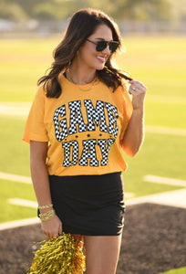 Game Day Checkered-Multiple Colors Available