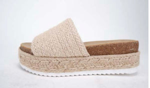 She's A Natural Jute Sandals