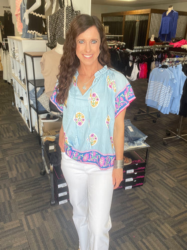 Caught My Eye Top- Small-2X Available