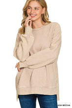 Load image into Gallery viewer, Ribbed Radiance Hi-Low Pullover