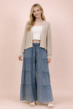 Load image into Gallery viewer, In The Flow Wide Leg Dark Wash Pants