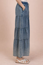 Load image into Gallery viewer, In The Flow Wide Leg Dark Wash Pants