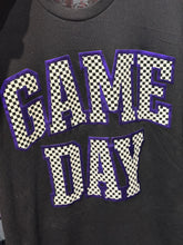 Load image into Gallery viewer, Custom Metallic Puff Checkered Game Day